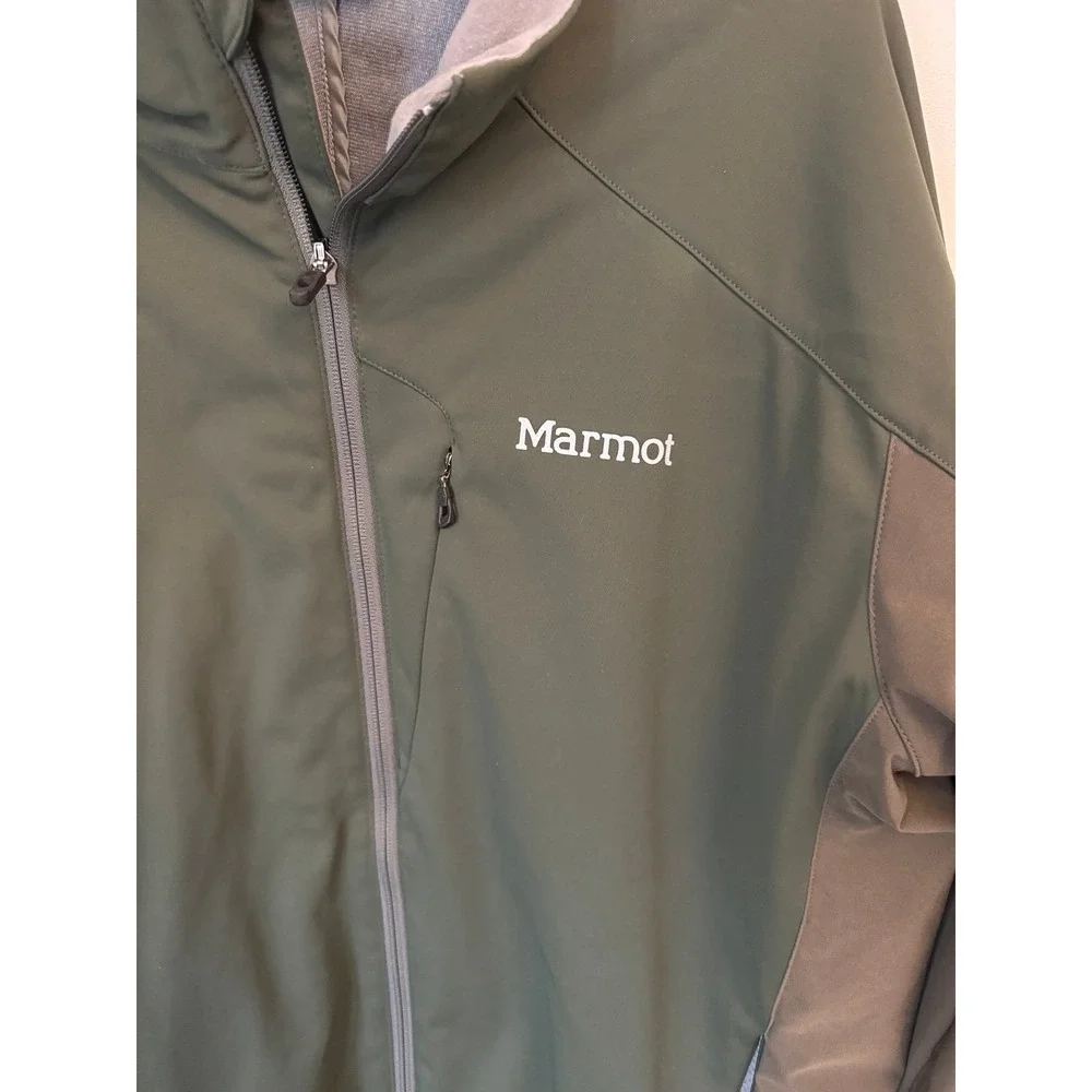 Marmot windstopper coat size xl‎ dark green EUC